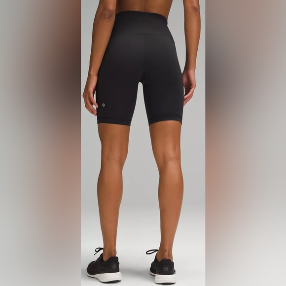 Lululemon Wunder Train High-Rise 8” Shorts Black Size 4 NWT Everlux - Picture 3 of 10